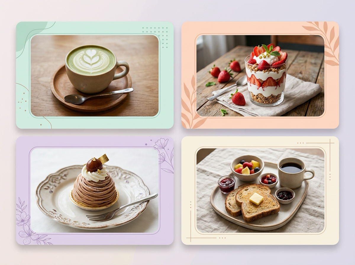 カフェSNSバナーデザイン集
